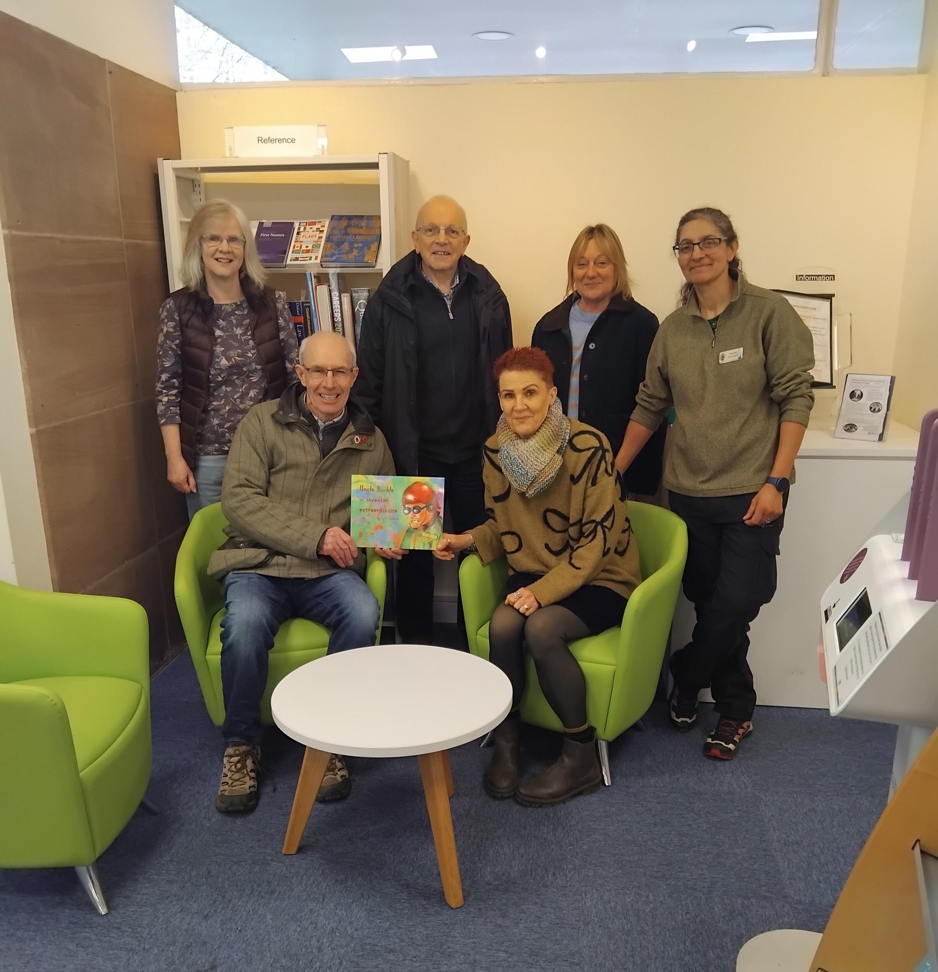 ‘Uncle Buckle will be a great tribute to him and his family’ – Well-known Kenilworth author’s children’s book added to town library